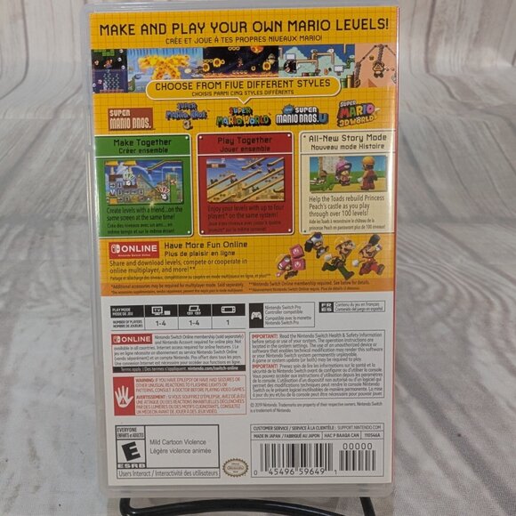 Title  Nintendo Switch Super Mario Maker 2 Game - CIB - Picture 2 of 5